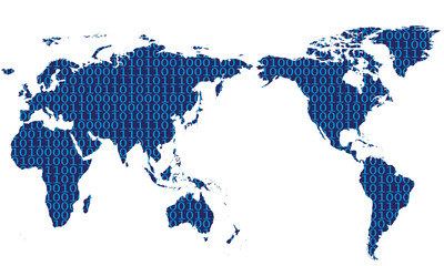 Map World Binary
