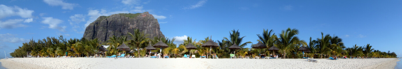 Strandpanorama Mauritius