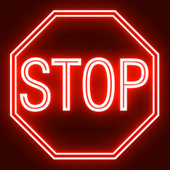 stop neon