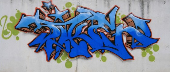 mur peint