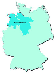 Fototapeta premium Niedersachsen