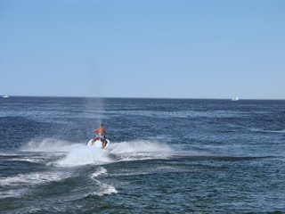 Jet ski rider