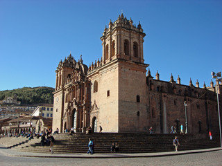 Fototapeta na wymiar Katedra w Cusco, Peru