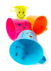 cup isolated on white