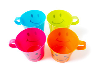 cup isolated on white