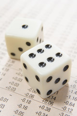 dice and numbers