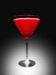 red cocktail
