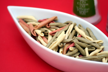 Fusilli tricolore