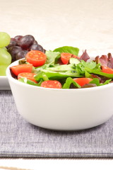 organic salad bowl