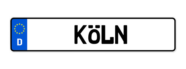kennzeichen köln