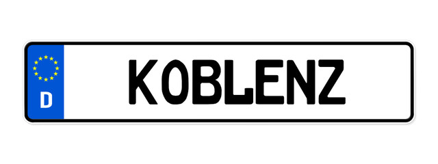 kennzeichen koblenz