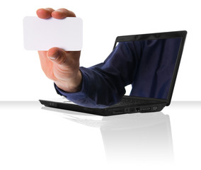 Internet business card