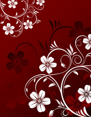 Blume hintergrund, fleur fond, flower background, vector
