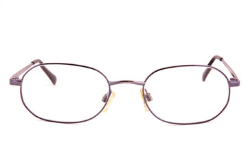Reading glasses isolated