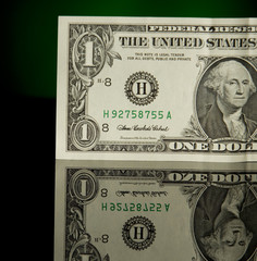 Dollar with Reflection 2