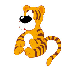 Sitting_little_tiger