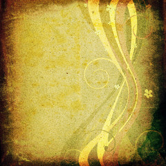 composition with flowers