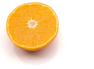 half of orange