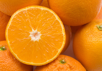 oranges background
