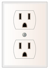 grounded electric or power outlet 