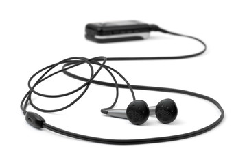 MP3 player and earphones