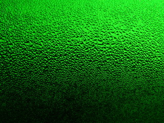 Green glass with drops 2