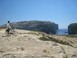 le fungus rock à Malte