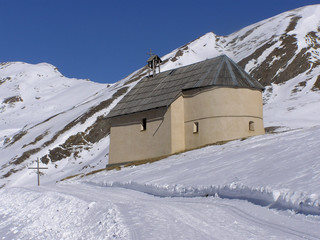 1569 - Chapelle de Clausis, massif du Queyras