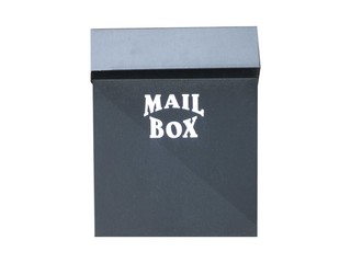 A Metal Mail Box.