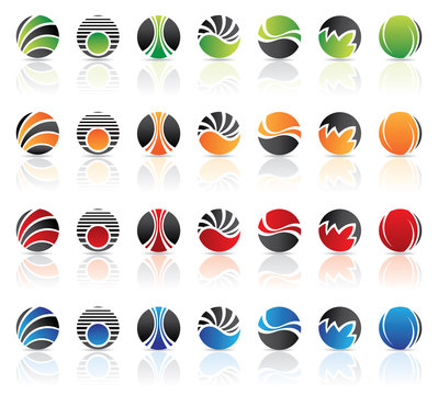 Round logos to go with your company name