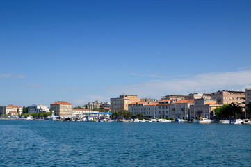 Fototapeta na wymiar Miasto portowe, Split, Chorwacja