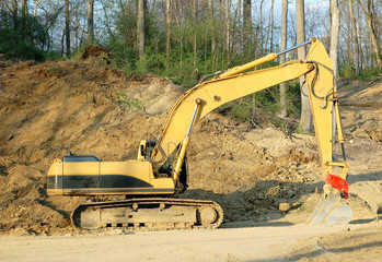 Heavy construction equipment