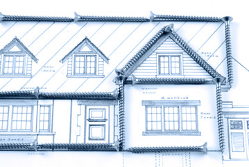 Screws and the project of the house