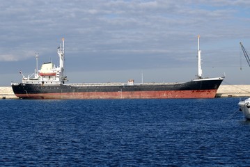 Fototapeta premium cargo ship