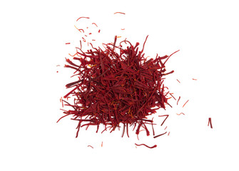 Naklejka premium saffron stigmas isolated