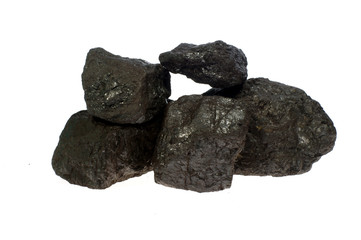 coal, carbon nuggets