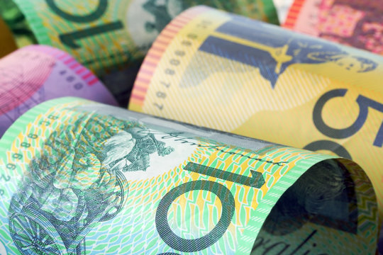 Australian Money Background
