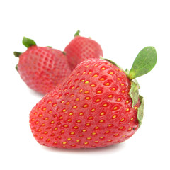 Strawberries close up