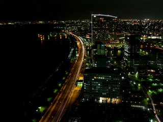 Fototapeta premium Fukuoka at night