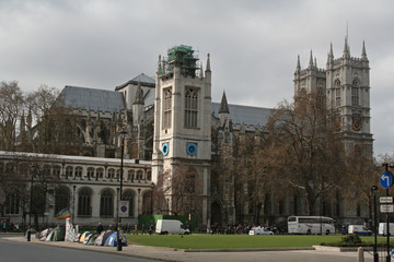 Fototapeta na wymiar L'Abbaye de Westminster