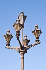 Fototapeta na wymiar retro-style street lamp