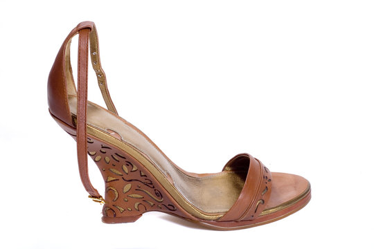 Stylish woman shoe
