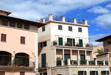 Naklejka premium Traditional Palma de Mallorca