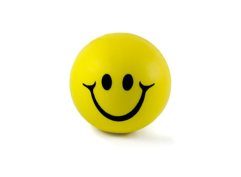 yellow ball smiles