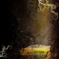 herbal abstract background
