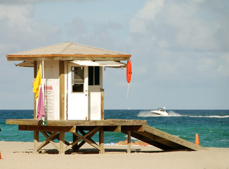 Lifeguard tower