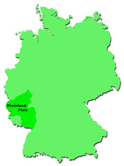 Obraz premium Rheinland-Pfalz