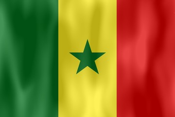 drapeau sénégal senegal flag