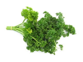 Parsley isolated on white background © Uros Petrovic