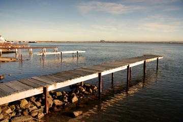 Jetties on a River